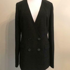 NWT J.Crew Tall French Girl Blazer Size 2T Black $148 Retail Style H6287